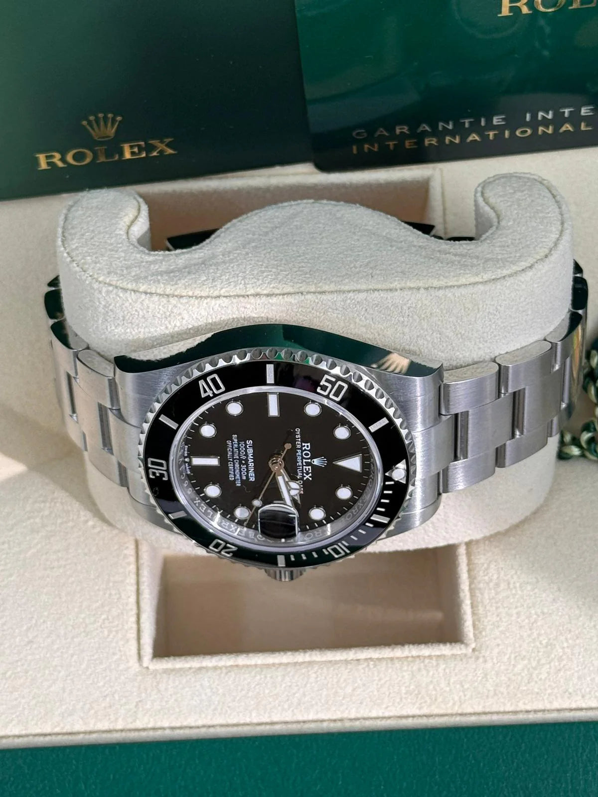 Submariner Date Stainless Steel Black Dial Black Bezel