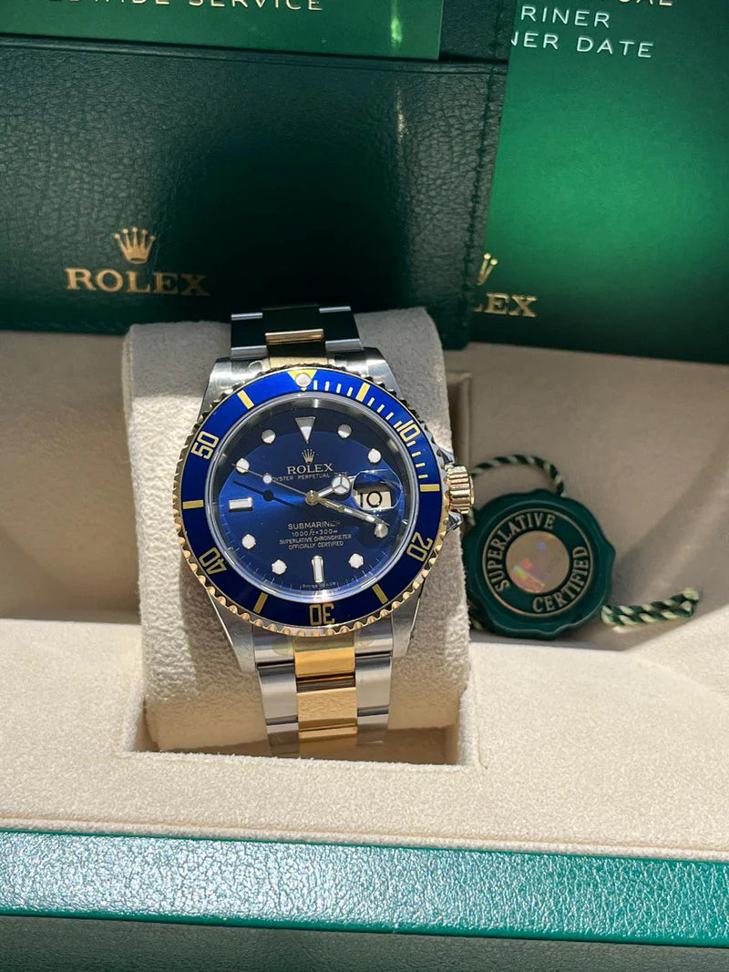 RL Submariner 41mm Date Steel & Yellow Gold Men's Watch