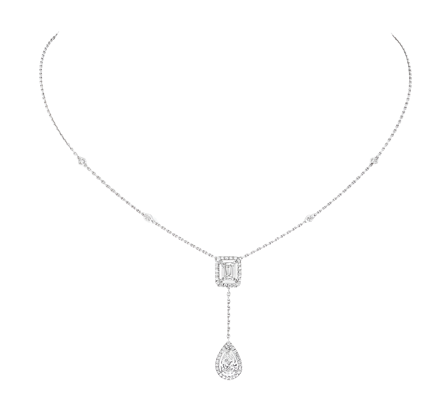 Messika Twin Tie Necklace