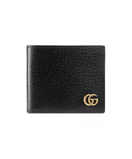 GG Marmont Leather Bi Fold Wallet
